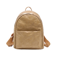 DEQI Eco-friendly Tyvek Fashion Backpack Lightweight School Bag Backpack Travel Laptop Backpack Washable Kraft Paper Outdoor Bag